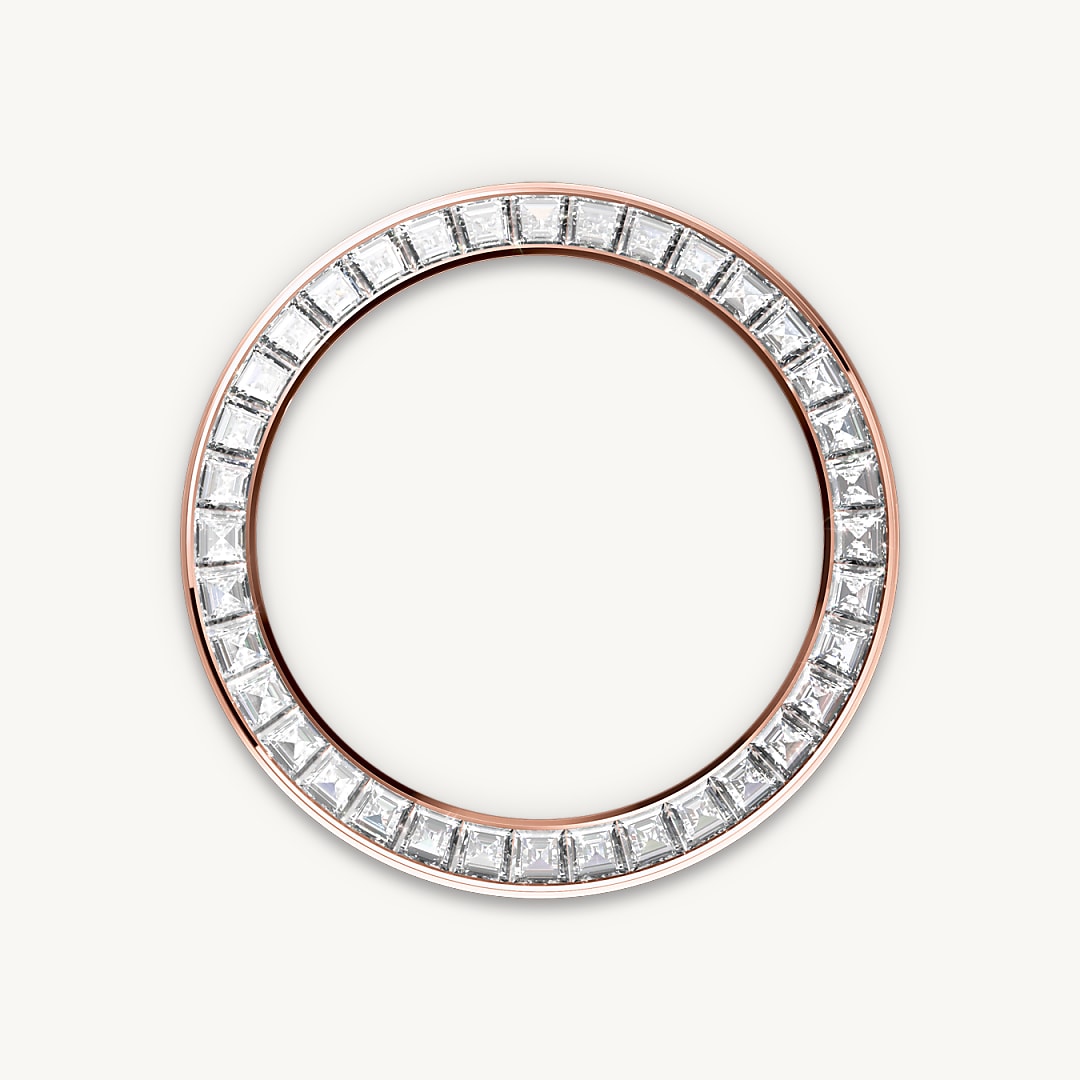 Diamond-set bezel