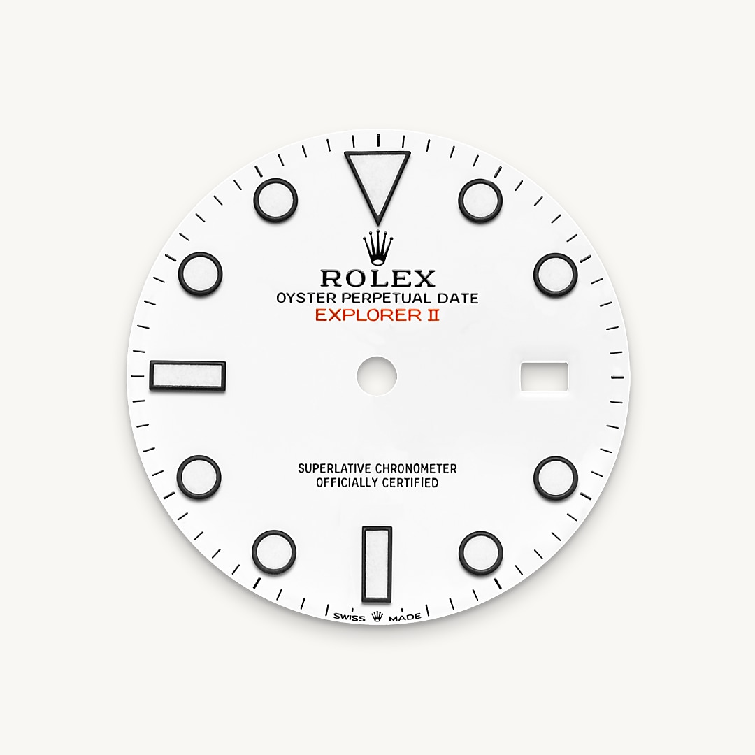 White dial