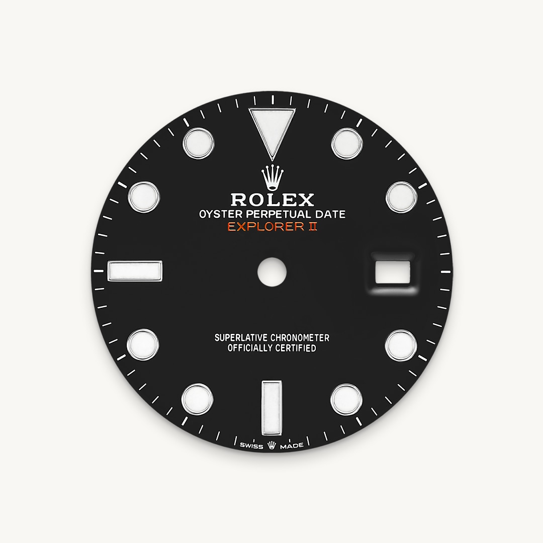 Black dial