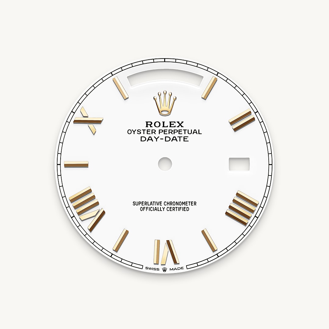 White dial