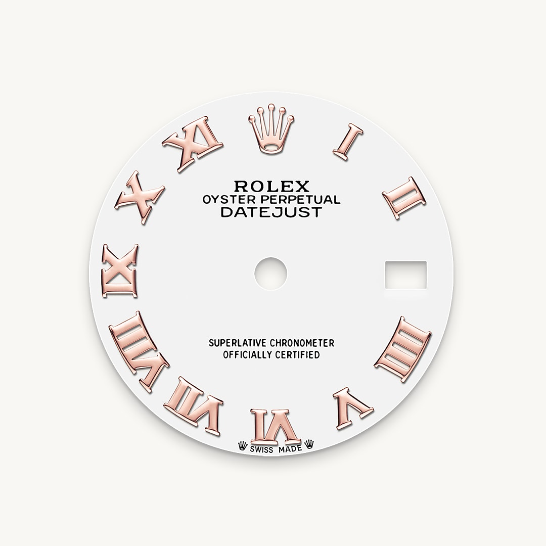 White dial