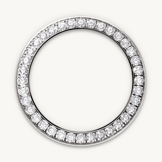Diamond-set bezel