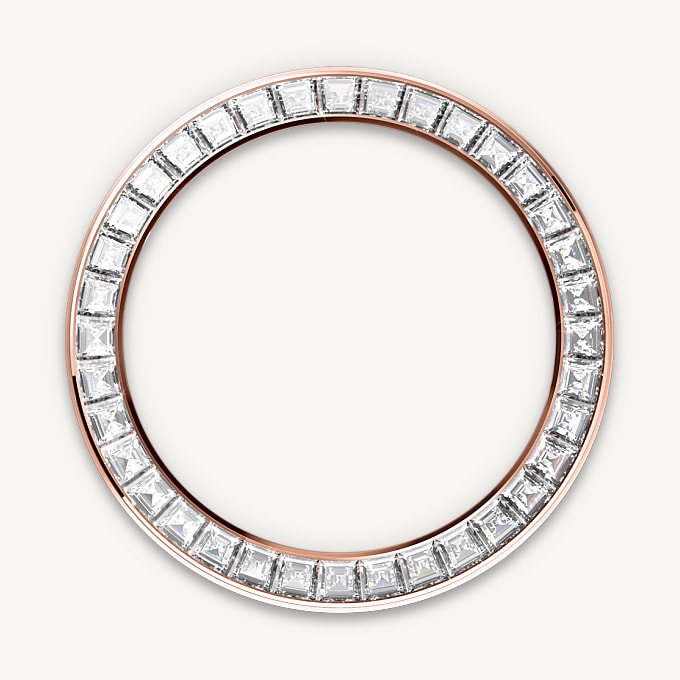 Diamond-set bezel