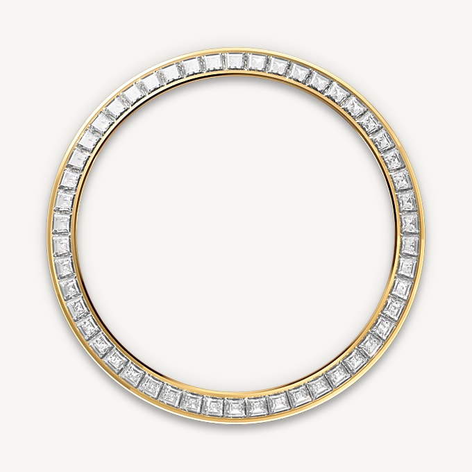 Diamond-set bezel