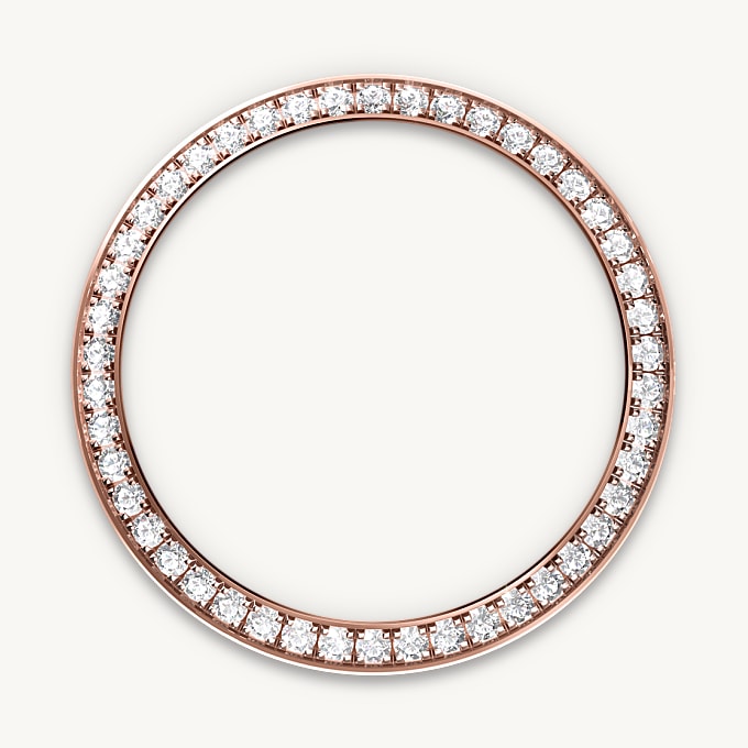 Diamond-set bezel