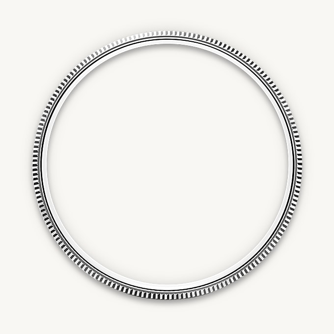 Domed and fluted bezel