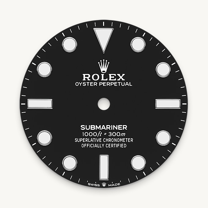 Black dial