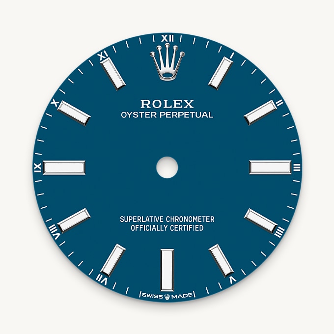 Med blue dial