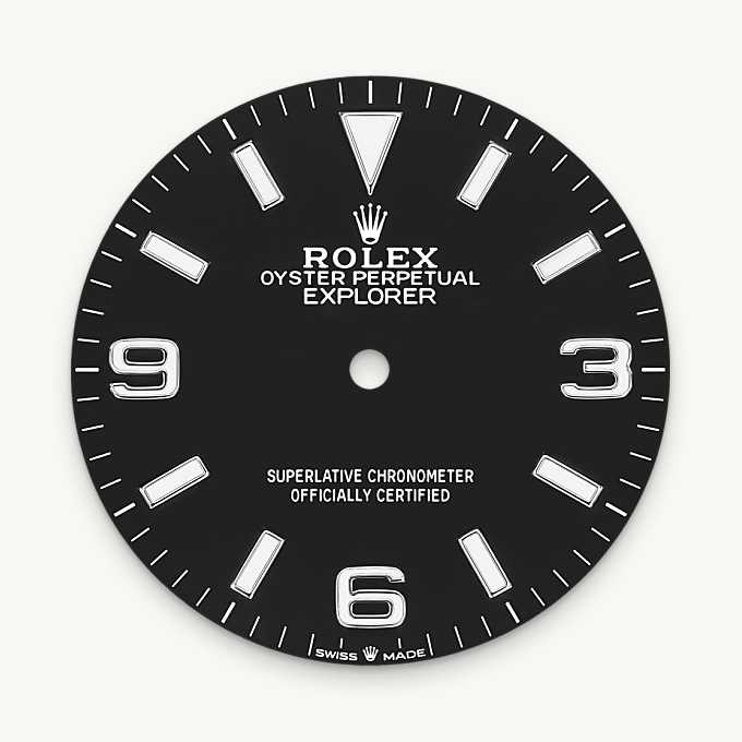 Black dial