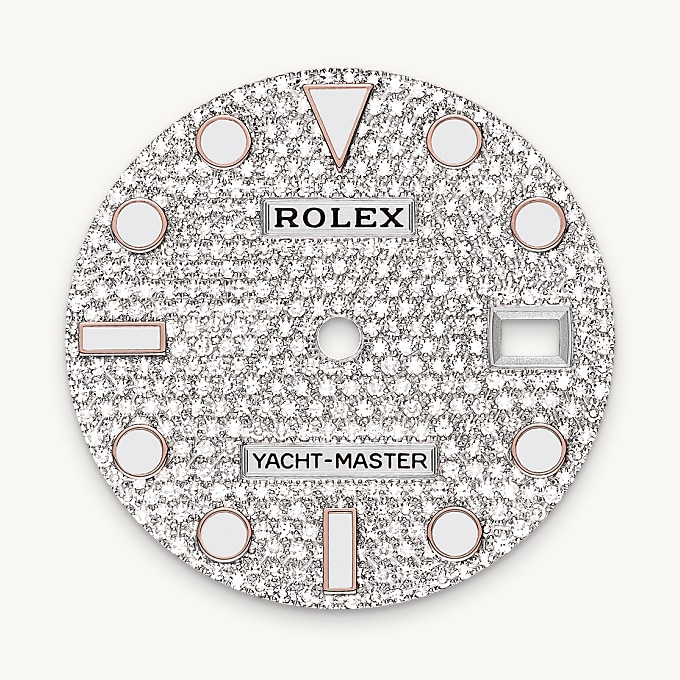 Diamond-Paved Dial