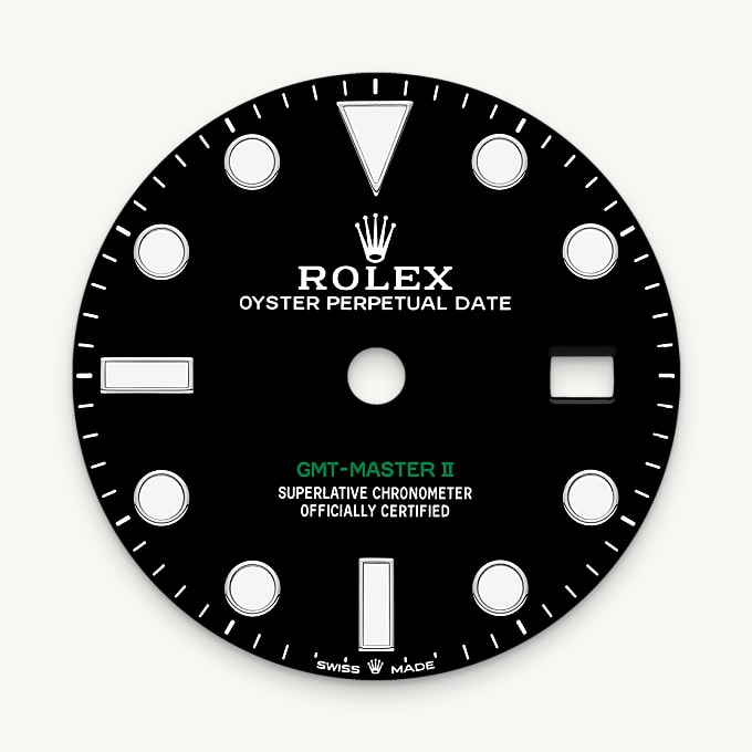 Black dial