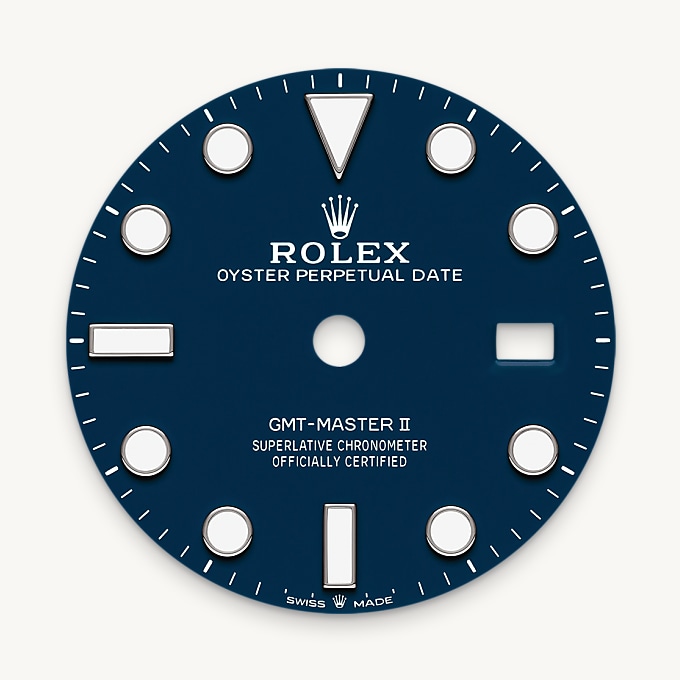 Midnight blue dial