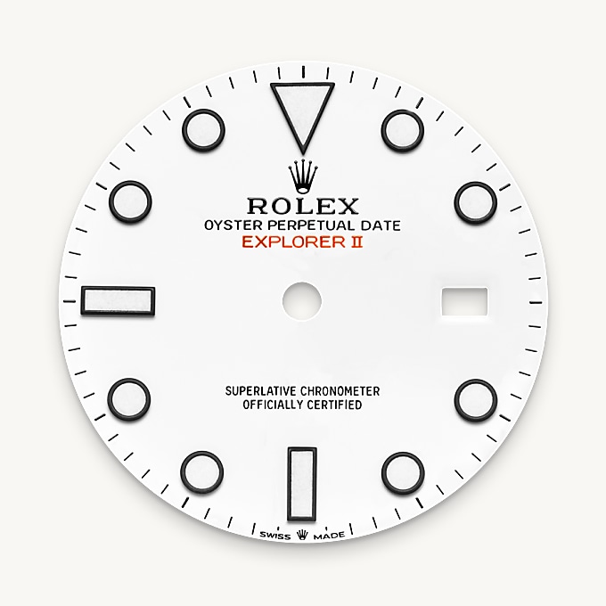 White dial