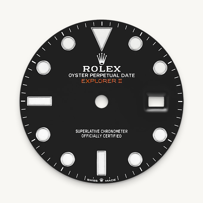 Black dial