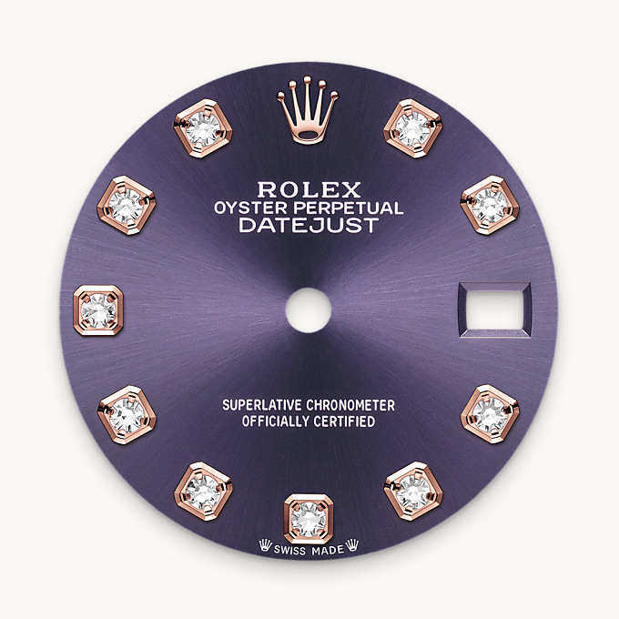 Aubergine Dial