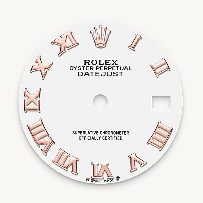 White dial