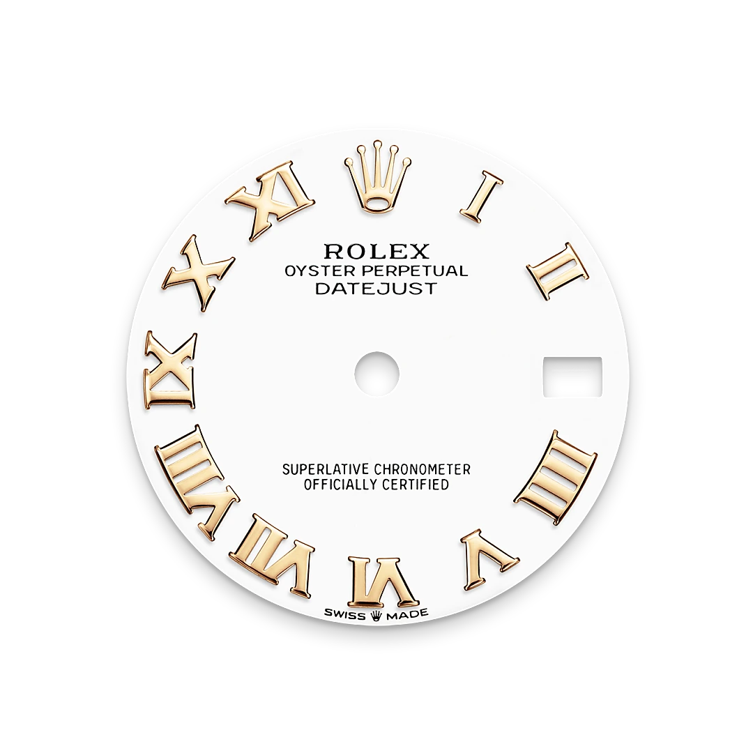 White dial