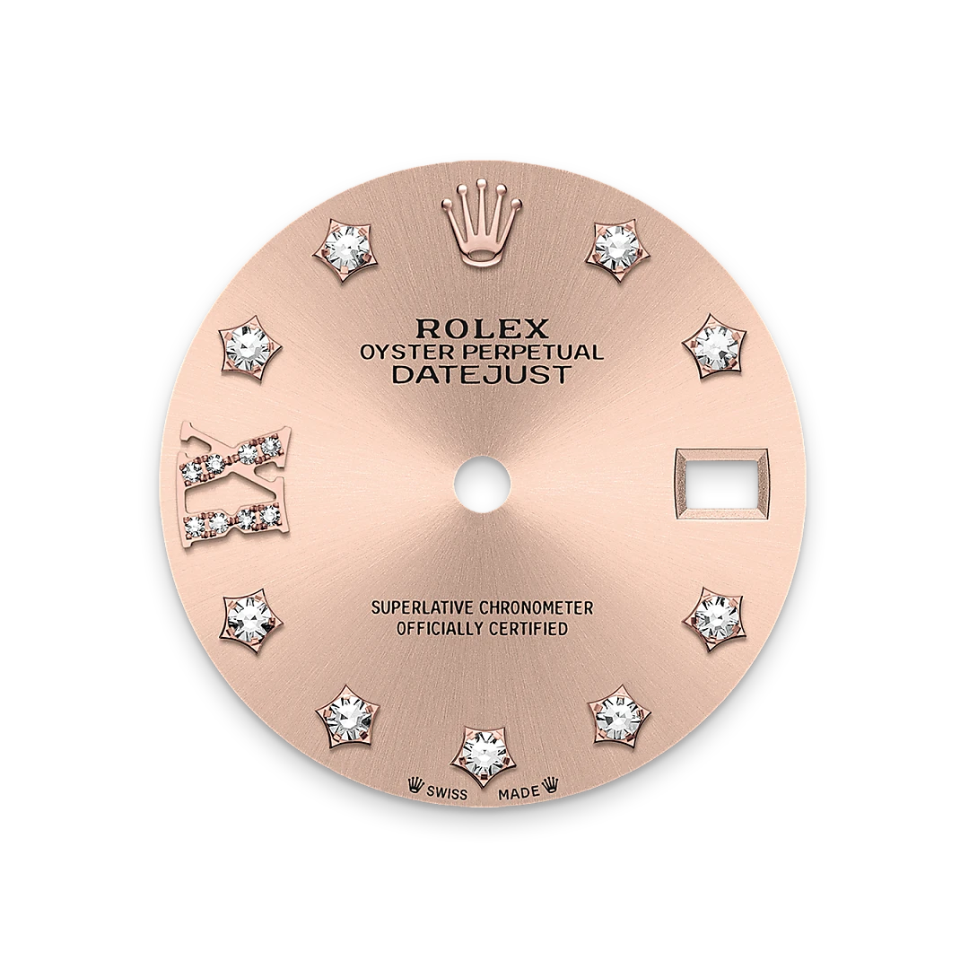 Rosé-colour dial