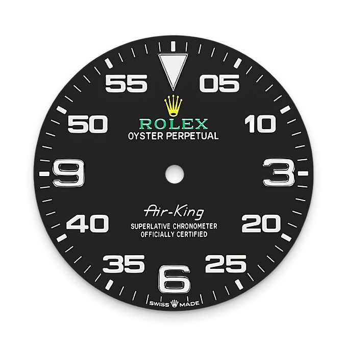 Black dial