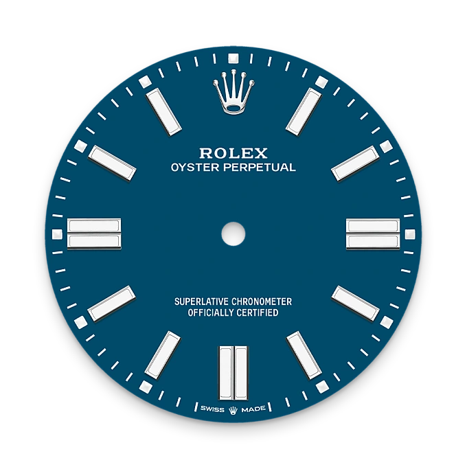 Med blue dial