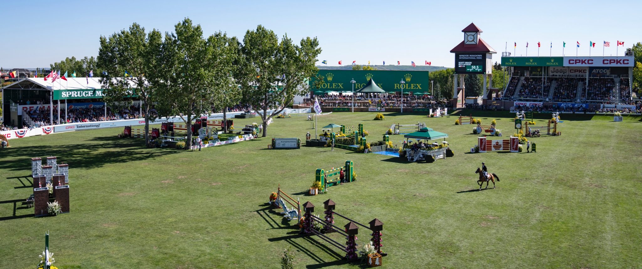 rolex grand slam of show jumping csio smmtl landscape