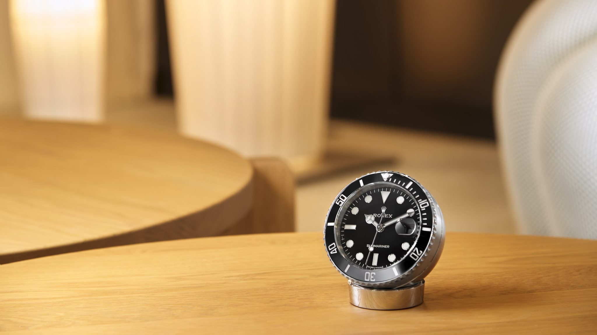 rolex accessories table clock introduction cln rlx min